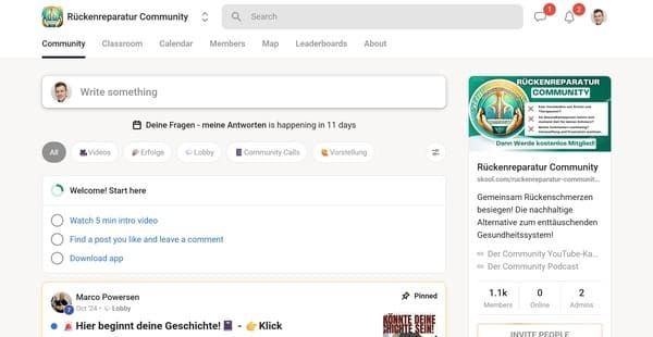 Rückenreparatur-Community Zapier Referenz